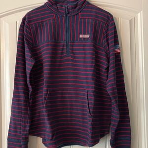 Vineyard Vines Women’s Sz L Quarterzip